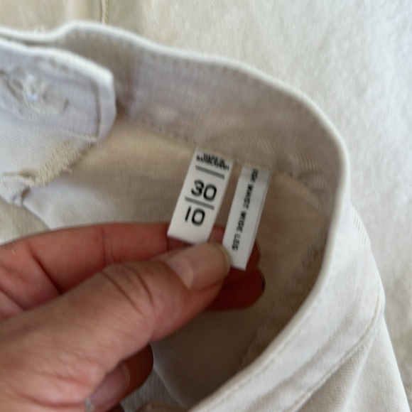 Ann Taylor Loft High rise wide leg sailor jeans size 30 - Picture 3 of 7